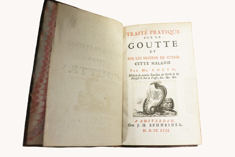 Traite Practique sur la Goutte from the gout and rheumatism collection