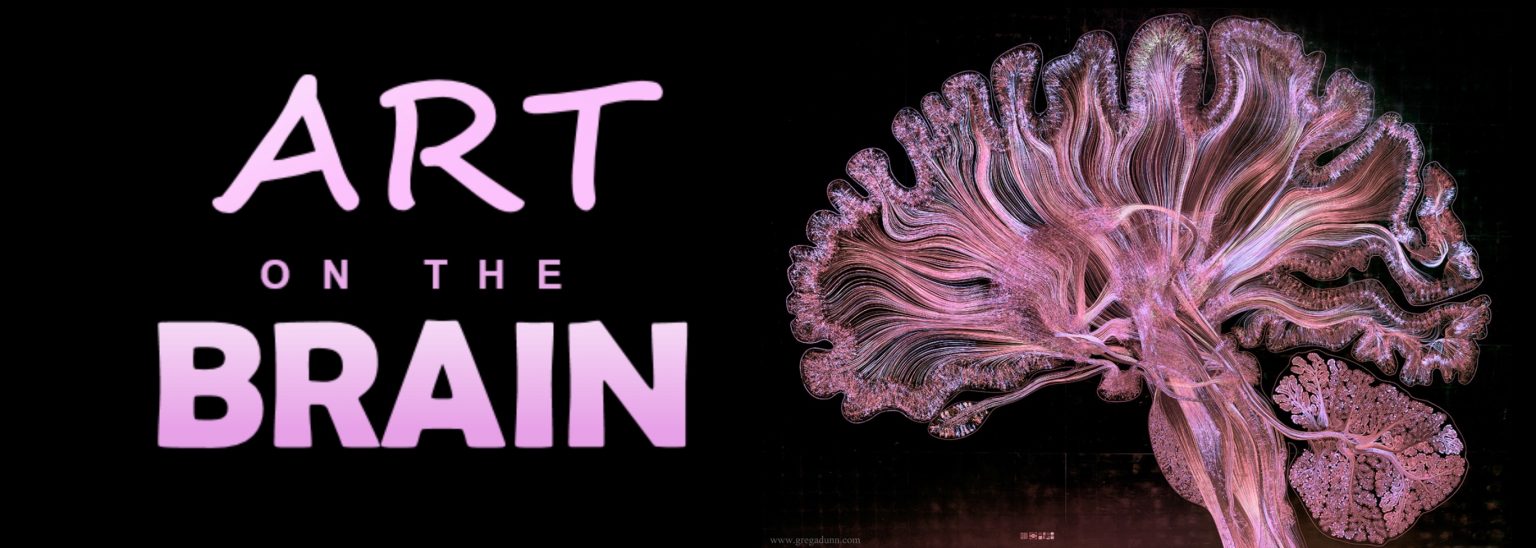 Art on the Brain illuminated a signature micro-etched image of the brain and featured several intricate neurological images by artist and neuroscientist Greg Dunn.