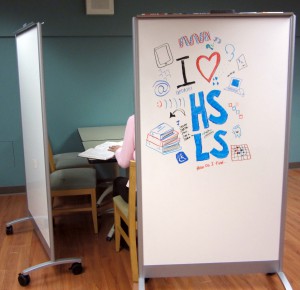 Create a private study space or just doodle! 