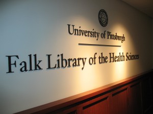 Falk_Library_sign