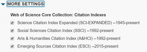 Как узнать импакт фактор журнала в web of science core collection