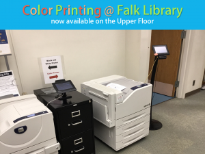 Color Printer Falk Library